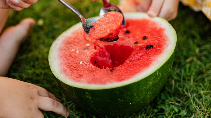 Una receta muy 'alocada': Prepara esta divertida y sabrosa receta de sandía con gomitas