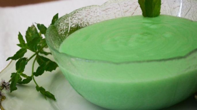 Una receta distinta: Prueba la crema de menta fresca y melón
